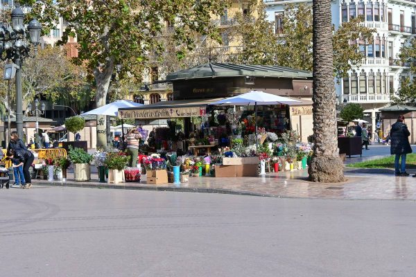 Площадът пред Кметството на Валенсия