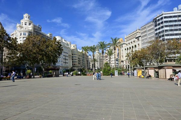 Площадът пред Кметството на Валенсия