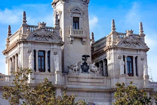 Площадът пред Кметството на Валенсия